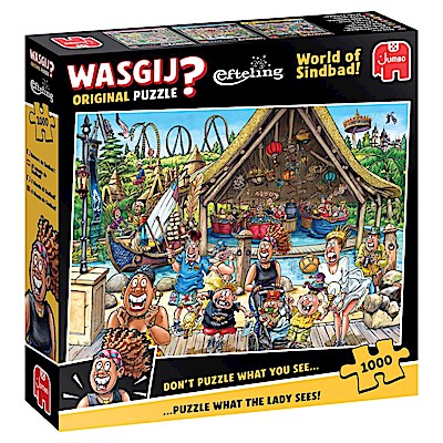 Wasgij Efteling - World of Sindbad - Puzzle 1000 Teile