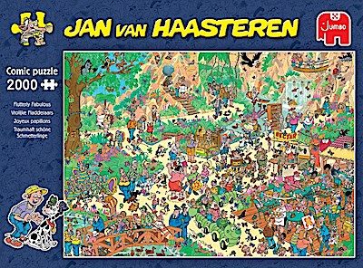 Jan van Haasteren - Flutterly Fabulous - Puzzle 2000 Teile