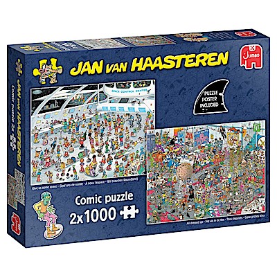 Jan van Hasteren - Puzzle 2 x 1000 Teile