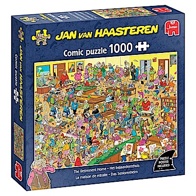 Jan van Haasteren - Das Seniorenheim - Puzzle 1000 Teile