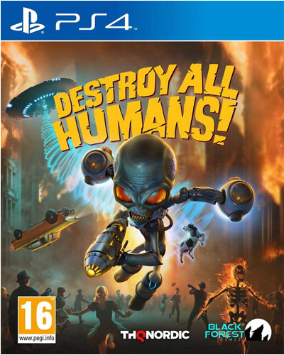 Destroy all Humans!  PS-4 AT