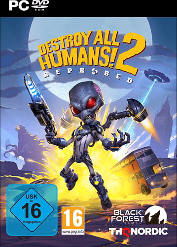 Destroy All Humans 2: Reprobed, 1 DVD ROM