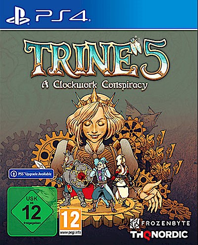 Trine 5, A Clockwork Conspiracy, 1 PS4-Blu-ray Disc