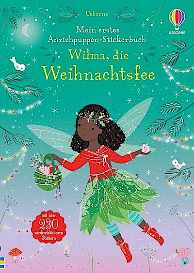 Mein erstes Anziehpuppen-Stickerbuch: Wilma, die Weihnachtsfee