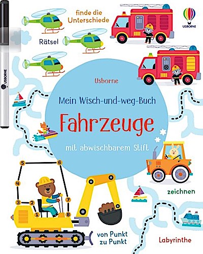 Mein Wisch-und-weg-Buch: Fahrzeuge
