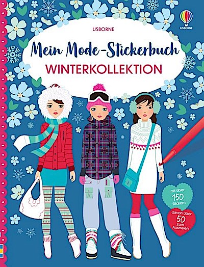 Mein Mode-Stickerbuch: Winterkollektion