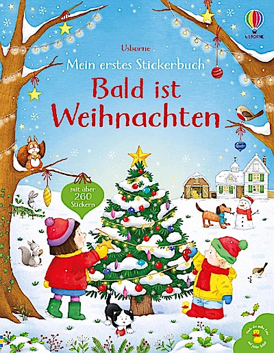 Mein erstes Stickerbuch: Bald ist Weihnachten