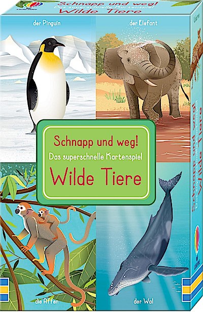 Schnapp und weg! Das superschnelle Kartenspiel: Wilde Tiere