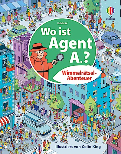 Wimmelrätsel-Abenteuer: Wo ist Agent A.?