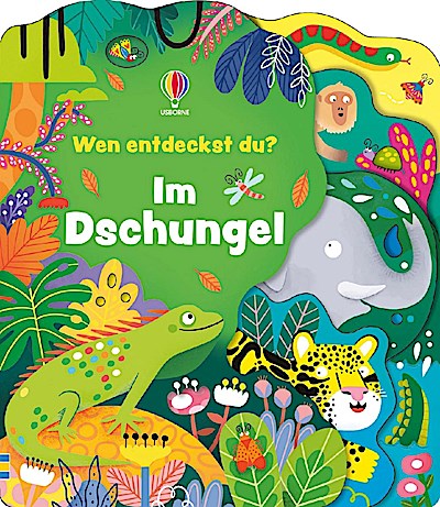 Wen entdeckst du? Im Dschungel