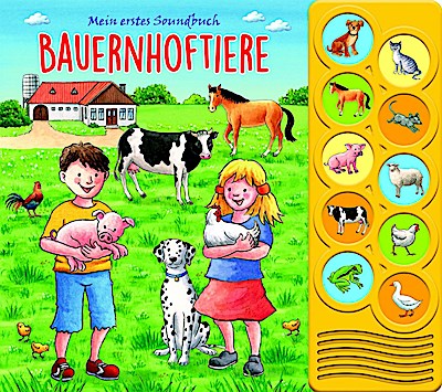 10-Button-Soundbuch, Bauernhoftiere