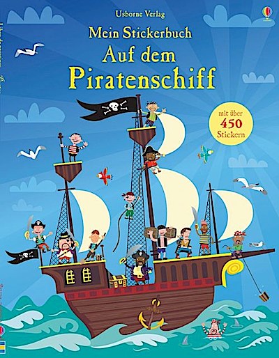 Mein Stickerbuch: Auf dem Piratenschiff