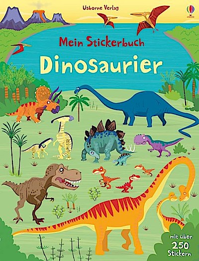Mein Stickerbuch: Dinosaurier