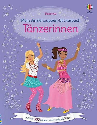 Mein Anziehpuppen-Stickerbuch: Tänzerinnen