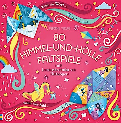 80 Himmel-und-Hölle-Faltspiele