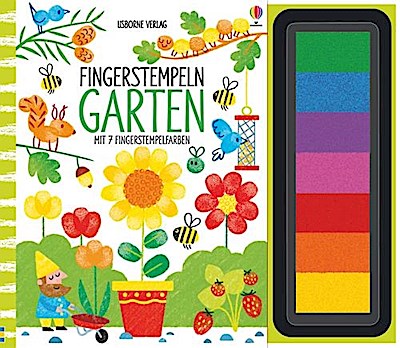 Fingerstempeln: Garten