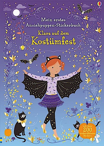 Mein erstes Anziehpuppen-Stickerbuch: Klara auf dem Kostümfest