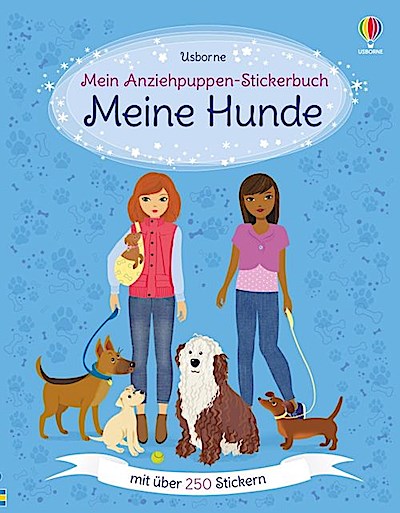 Mein Anziehpuppen-Stickerbuch: Meine Hunde