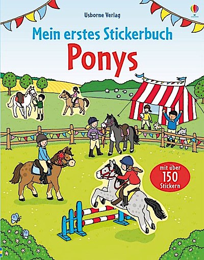 Mein erstes Stickerbuch: Ponys