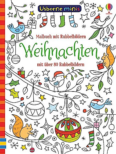 Usborne Minis - Malbuch: Weihnachten