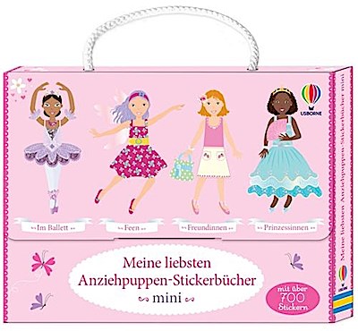 Meine liebsten Anziehpuppen-Stickerbücher mini