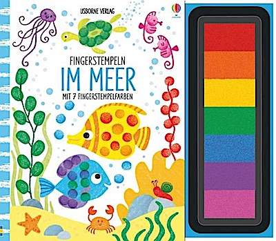 Fingerstempeln: Im Meer
