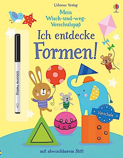 Mein Wisch-und-weg-Vorschulspaß: Ich entdecke Formen!