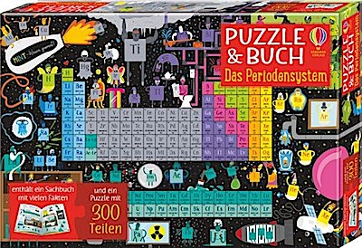 MINT - Wissen gewinnt! Puzzle und Buch: Das Periodensystem