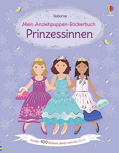 Mein Anziehpuppen-Stickerbuch: Prinzessinnen
