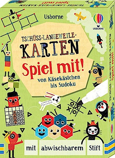 Tschüss-Langeweile-Karten: Spiel mit!