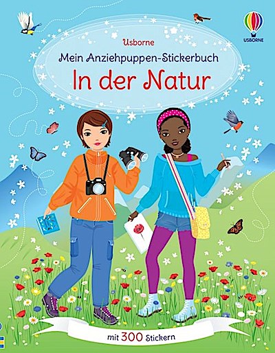 Mein Anziehpuppen-Stickerbuch: In der Natur