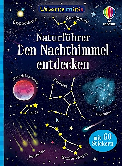 Usborne Minis Naturführer: Den Nachthimmel entdecken