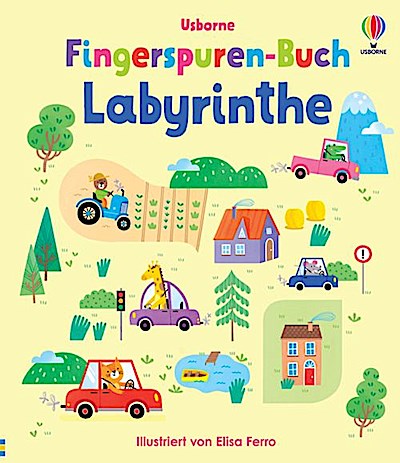 Fingerspuren-Buch: Labyrinthe