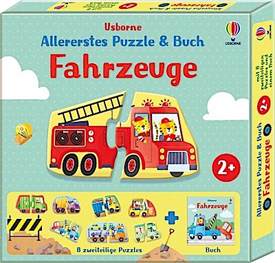 Allererstes Puzzle & Buch: Fahrzeuge