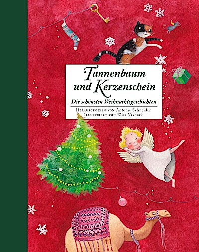 Tannenbaum und Kerzenschein
