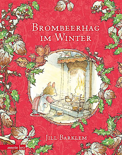 Brombeerhag im Winter