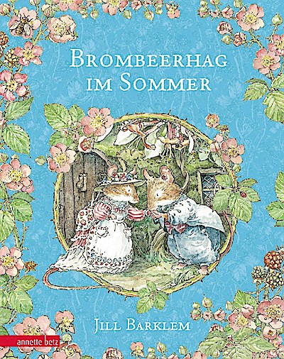 Brombeerhag im Sommer