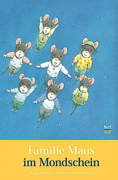 Familie Maus im Mondschein