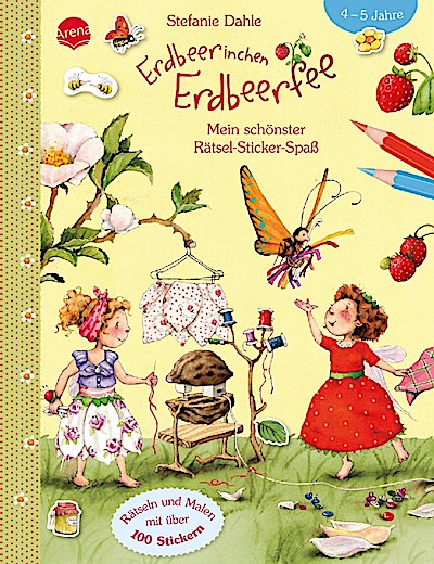 Erdbeerinchen Erdbeerfee. Mein schönster Rätsel-Sticker-Spaß