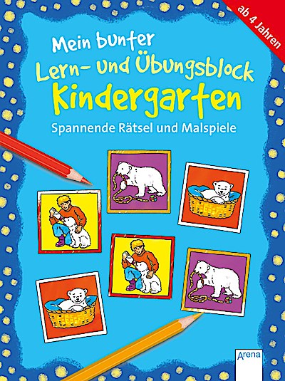 Spannende Rätsel und Malspiele