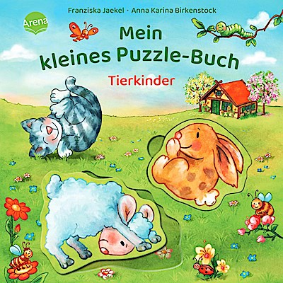 Mein kleines Puzzle-Buch. Tierkinder