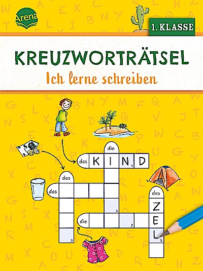 Kreuzworträtsel. Ich lerne schreiben (1. Klasse)