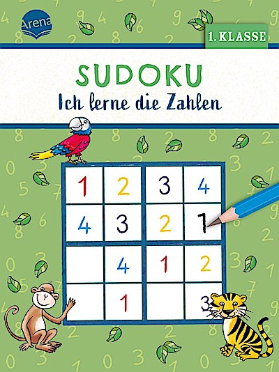 Sudoku. Ich lerne die Zahlen (1. Klasse)
