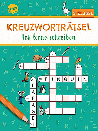 Kreuzworträtsel. Ich lerne schreiben (2. Klasse)