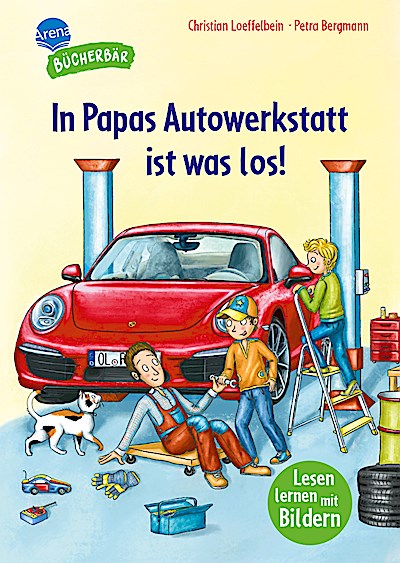 In Papas Autowerkstatt ist was los!