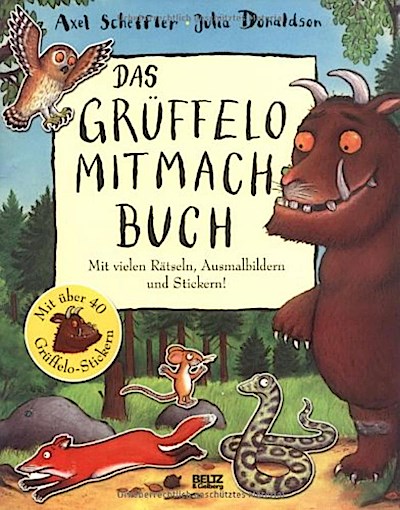 Der Grüffelo. Das Grüffelo-Mitmachbuch