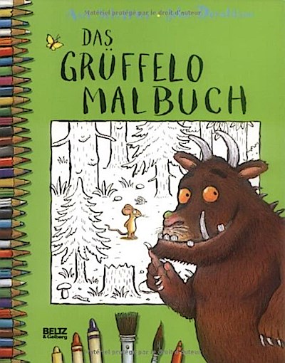 Der Grüffelo. Das Grüffelo-Malbuch
