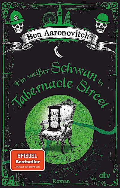 Ein weißer Schwan in Tabernacle Street