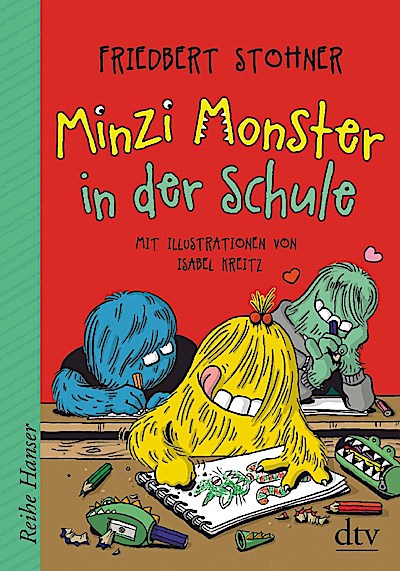 Minzi Monster in der Schule