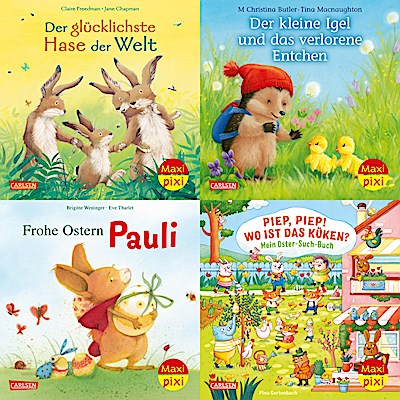 Maxi-Pixi-4er-Set 102: Endlich Frühling! (4x1 Exemplar)